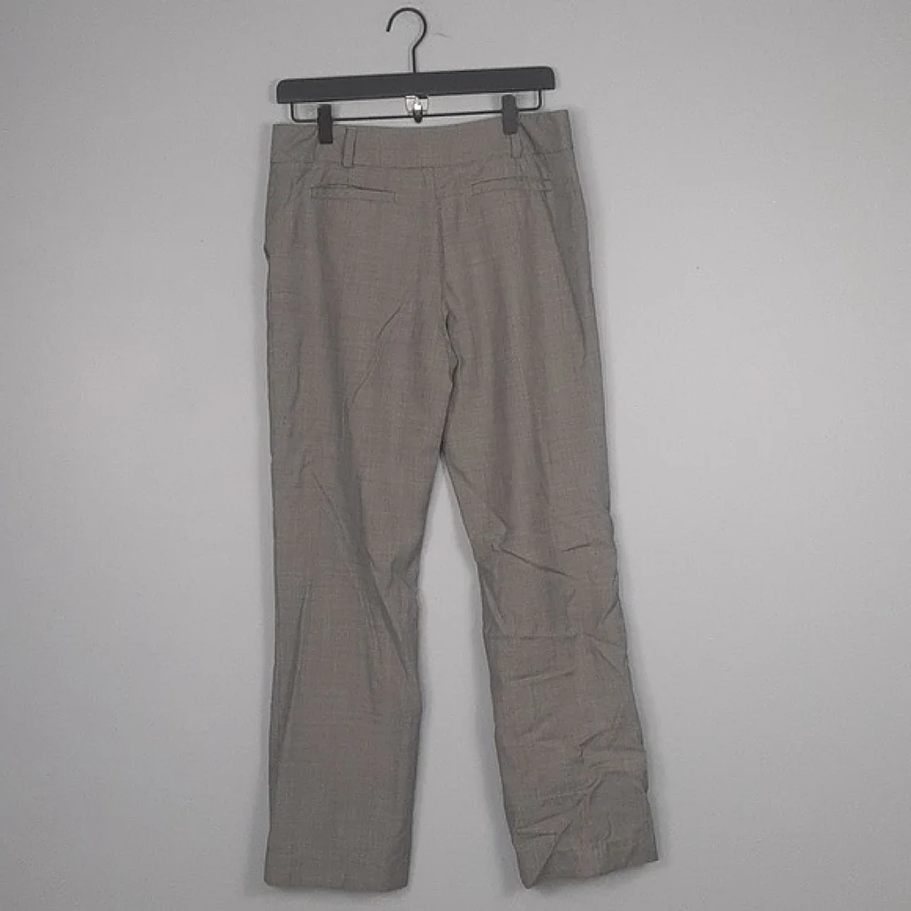 Ted Baker London Y2K Gray Black Straight Leg Trouser Pants